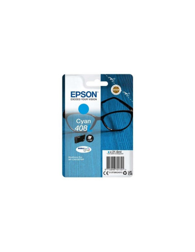 TINTA EPSON C13T09K24010 T09K2 CYAN WF-4810DTWF 408L