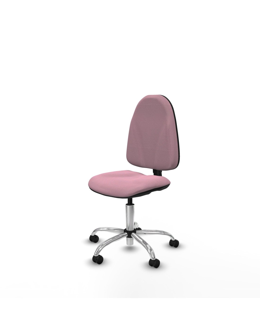 Piqueras y Crespo Algarra CP bali rosa  base cromada ruedas autofrenantes 50mm