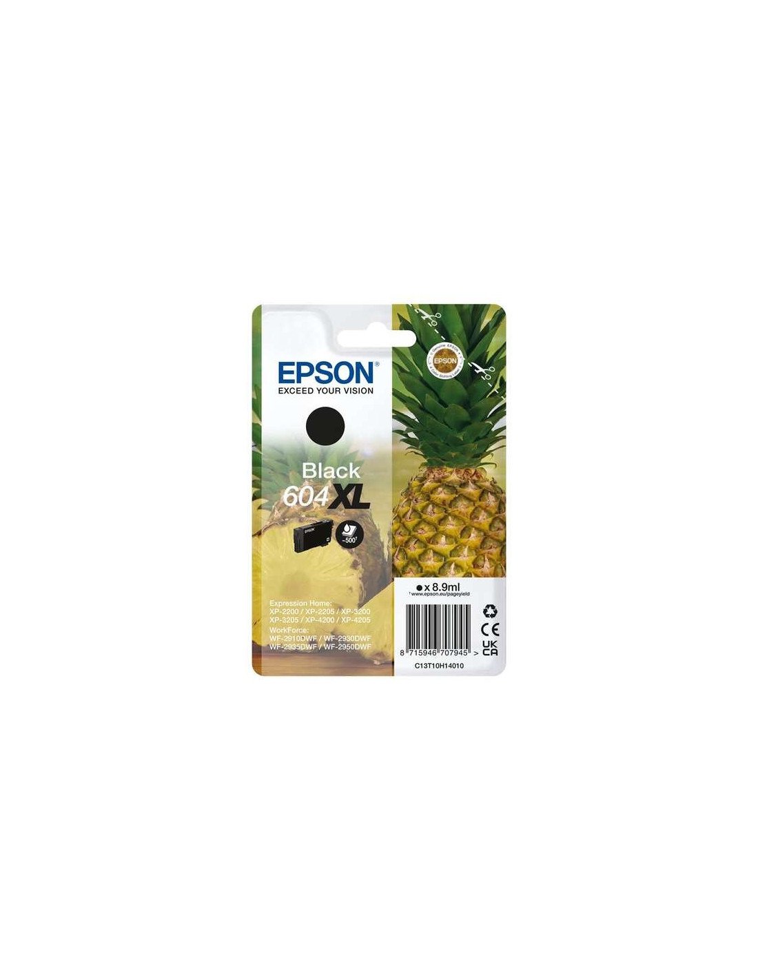 TINTA EPSON C13T10H1401 T10H1 BLACK 604XL