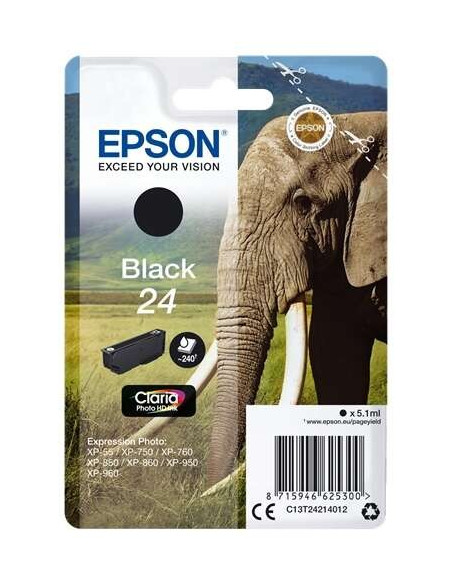TINTA EPSON C13T24214012 BLACK 24