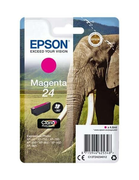 TINTA EPSON C13T24234012 MAGENTA 24