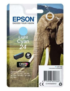 TINTA EPSON C13T24254012 LIGHT CYAN 24
