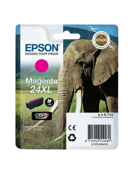 TINTA EPSON C13T24334012 T2433 MAGENTA 24XL