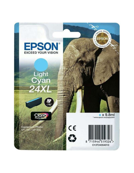 TINTA EPSON C13T24354012 LIGHT CYAN T2435 24XL
