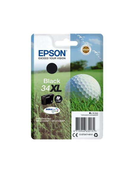 TINTA EPSON C13T34714010 BLACK 34XL DURABRITE ULTRA T3471