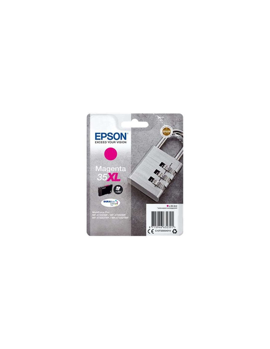 TINTA EPSON C13T35934010 MAGENTA 35XL DURABRITE ULTRA T3593
