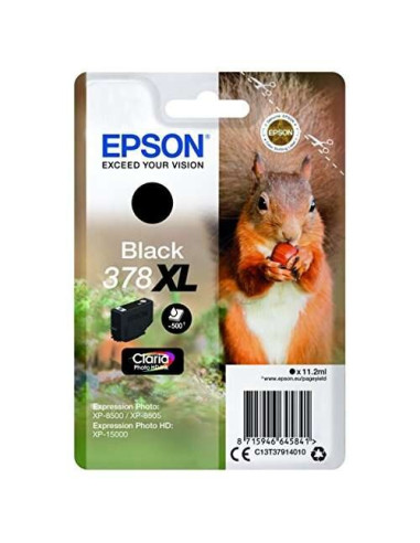 TINTA EPSON C13T37914010 BLACK 378XL T3791