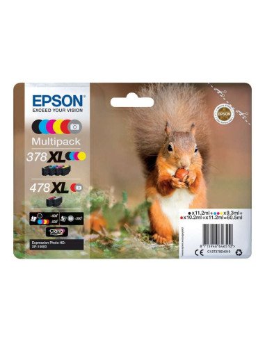 TINTA EPSON C13T379D4010 MULTIPACK 478XL T379D