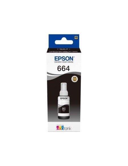 TINTA EPSON L355/L555 BOTE BLACK 664 ECOTANK BOTTLE (70ML)