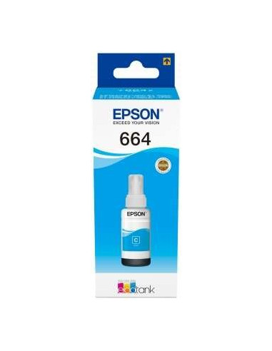 TINTA EPSON L355/L555 BOTE CYAN 664 ECOTANK BOTTLE (70ML)