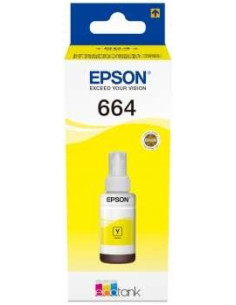 TINTA EPSON L355/L555 BOTE AMARILLO 664 ECOTANK BOTTLE (70ML)