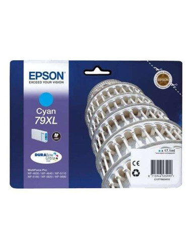 TINTA EPSON C13T79024010 T7902 CYAN 79XL