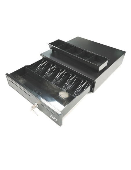 CAJON PORTAMONEDAS AVPOS U280 41CM AUTOMATICO BLACK