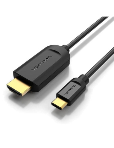 CABLE CONVERSOR HDMI 1.4 4K VENTION USB-C/M - HDMI/M 2M BLACK