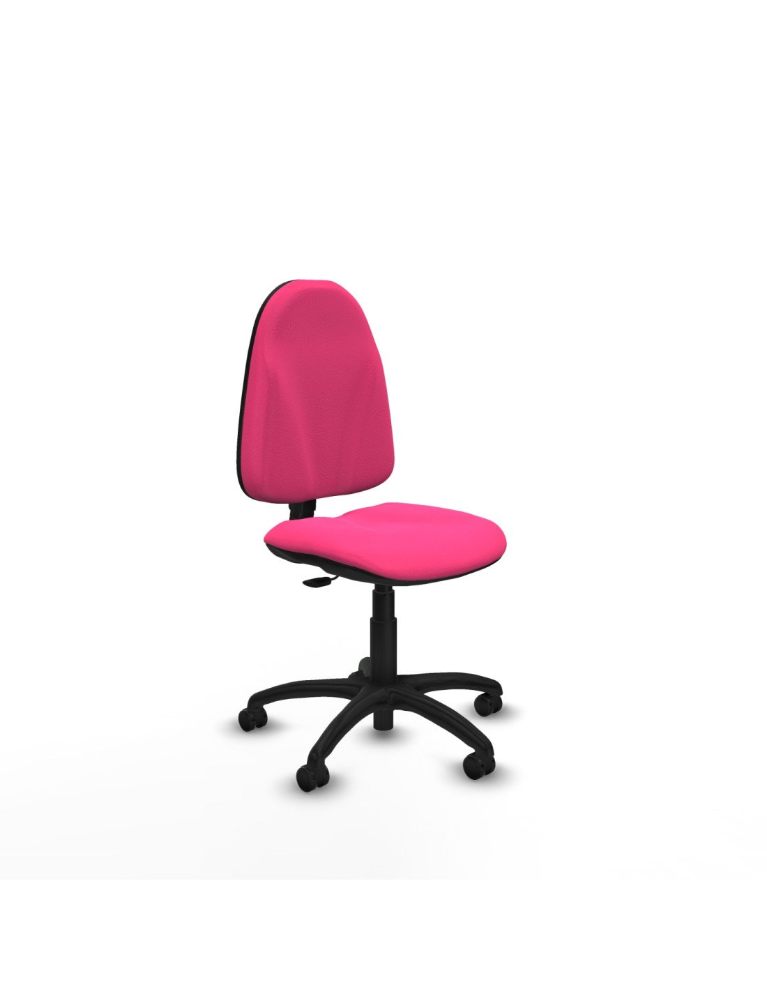 Piqueras y Crespo Algarra CP similpiel rosa  base poliamida ruedas engomadas 50mm