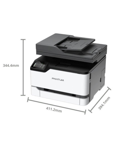 IMPRESORA MFP PANTUM LASER COLOR CM2200FDW 24PPM 250H USB RJ45 WIFI FAX 3Y