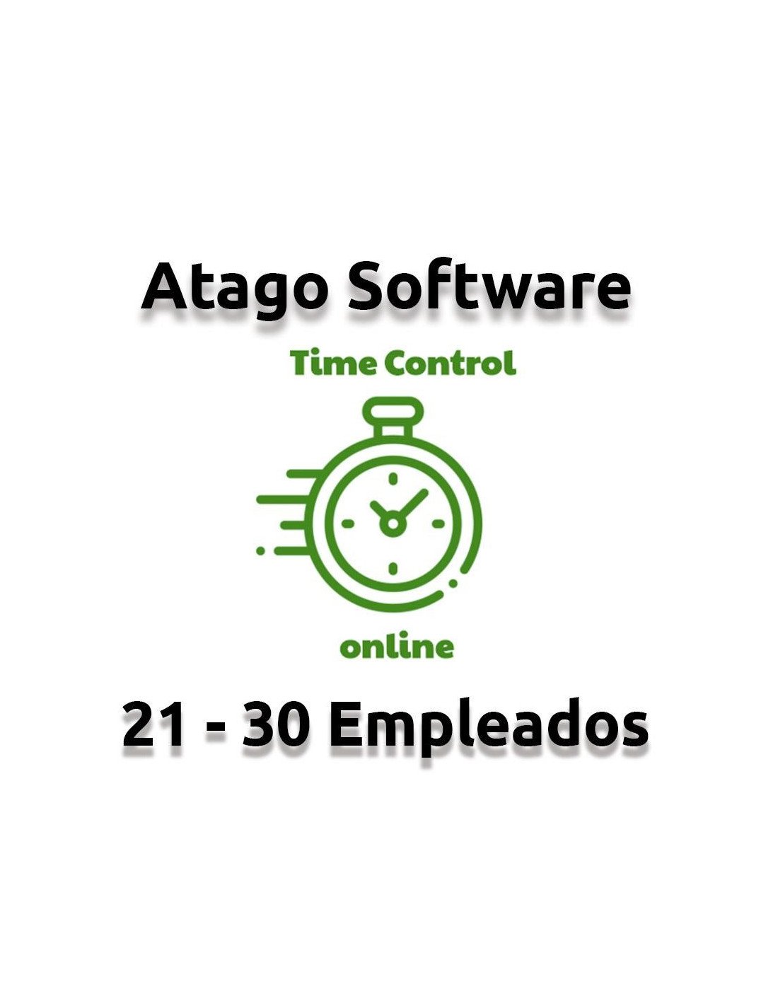 TIME CONTROL DE PRESENCIA ATAGO EN LA NUBE 21-30 EMPLEADOS ( ANUAL )