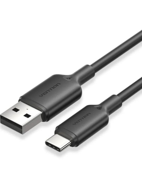 CABLE VENTION USB-A 2.0 - USB-C 3A 2M BLACK