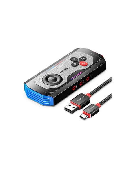 TARJETA DE SONIDO VENTION AMPLIFICADOR GAMING 7.1 USB-C 3X JACK 3.5MM