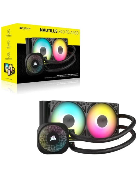 REFRIGERACION LIQUIDA CPU CORSAIR NAUTILUS 240MM ARGB BLACK