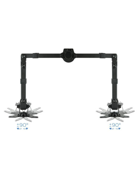 SOPORTE DE MESA TV/MONITOR TOOQ DB1232TN-B 13-32 2 BRAZOS BLACK