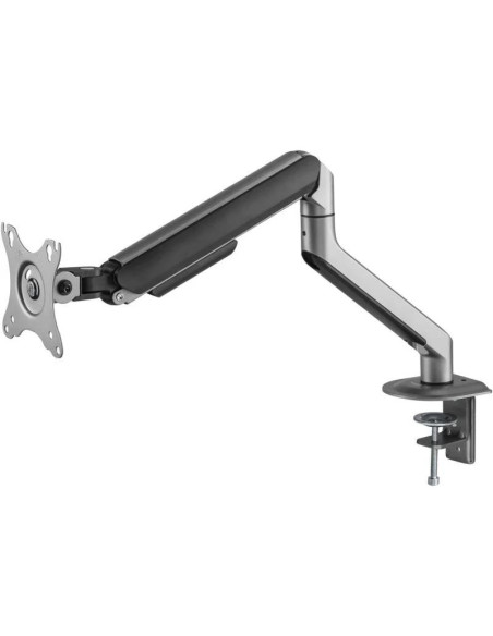 SOPORTE DE MESA TV MONITOR TOOQ ERGONOMICO ASISTIDO 17-32 BLACK/SILVER