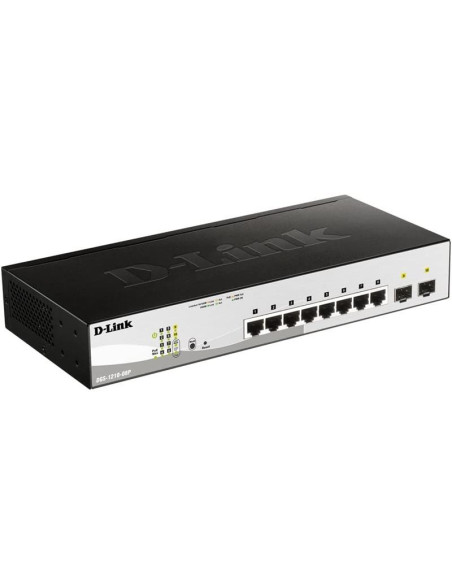 SWITCH D-LINK GIGABIT 8 PUERTOS DGS-1210-08P POE UPLINK