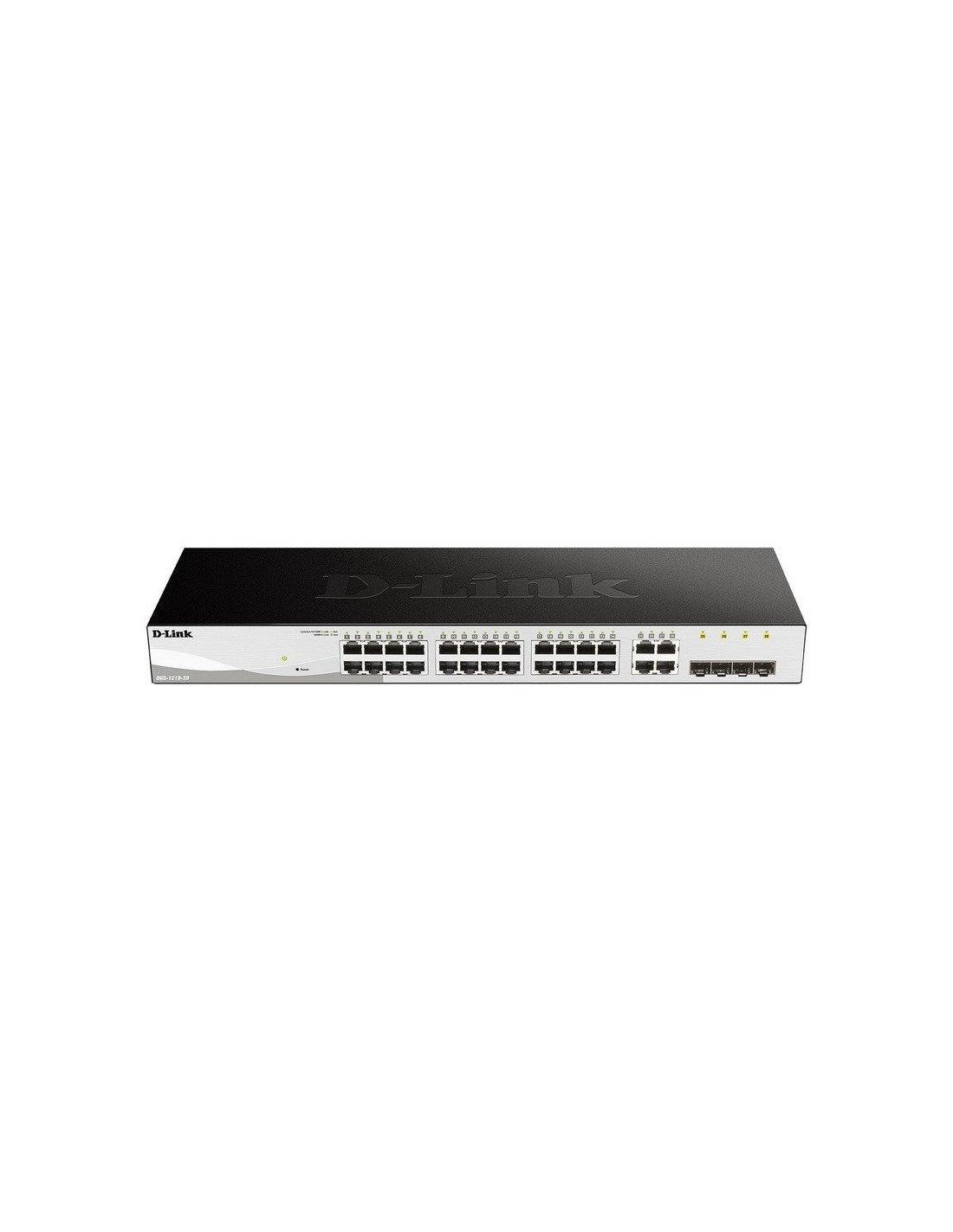 SWITCH D-LINK GIGABIT 28 PUERTOS DGS-1210-28