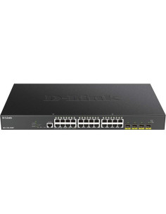 SWITCH D-LINK GIGABIT 28 PUERTOS DGS-1250-28X 24+4 10G SFP+