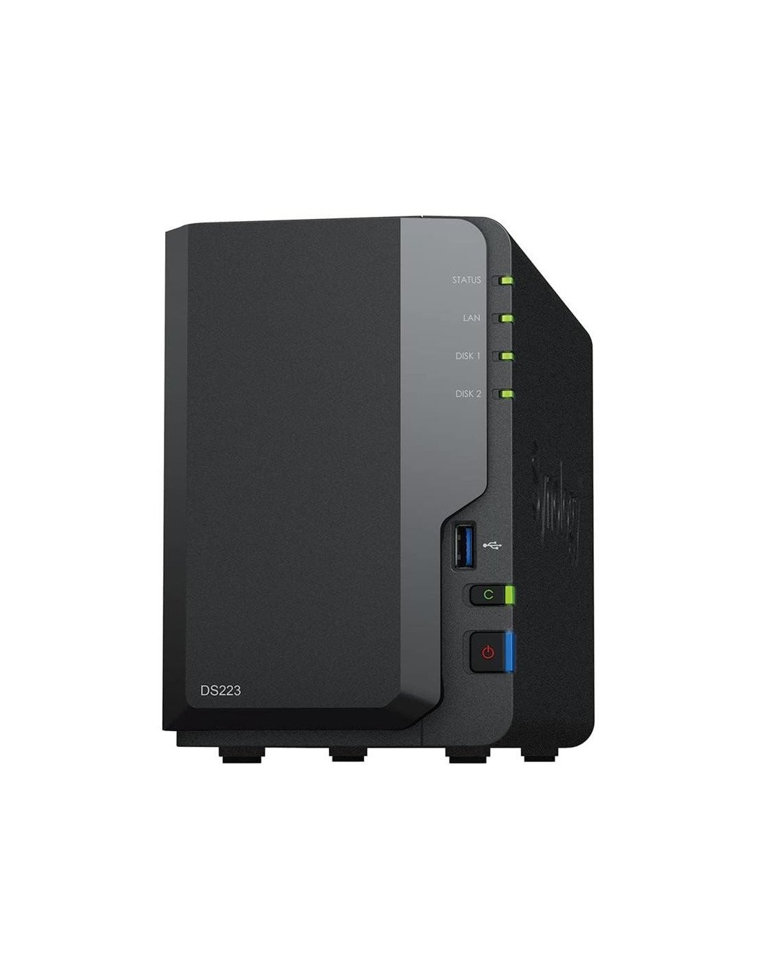 UNIDAD NAS SYNOLOGY 2 HDD/SSD DISKTATION CPU 1.7GHZ 4 NUCLEOS
