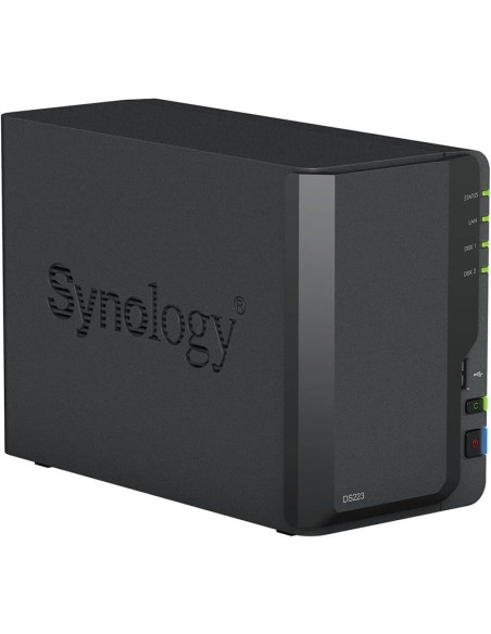 UNIDAD NAS SYNOLOGY 2 HDD/SSD DISKTATION CPU 1.7GHZ 4 NUCLEOS