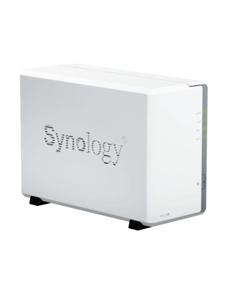UNIDAD NAS SYNOLOGY 2 HDD/SSD DISKSTATION CPU 1.7GHZ 4 NUCLEOS WHITE