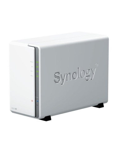 UNIDAD NAS SYNOLOGY 2 HDD/SSD DISKSTATION CPU 1.7GHZ 4 NUCLEOS WHITE