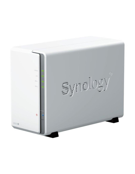 UNIDAD NAS SYNOLOGY 2 HDD/SSD DISKSTATION CPU 1.7GHZ 4 NUCLEOS WHITE