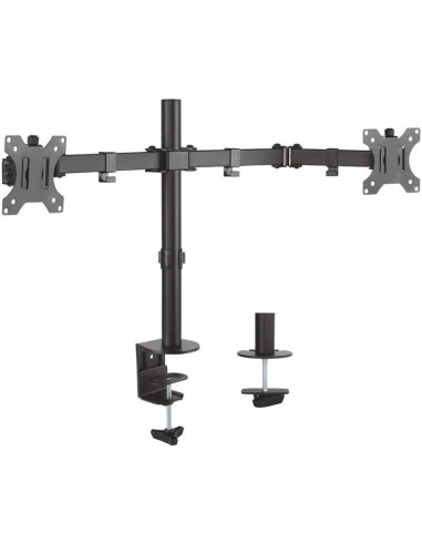 SOPORTE DE MESA TV/MONITOR AISENS 13-32 2 BRAZOS BLACK