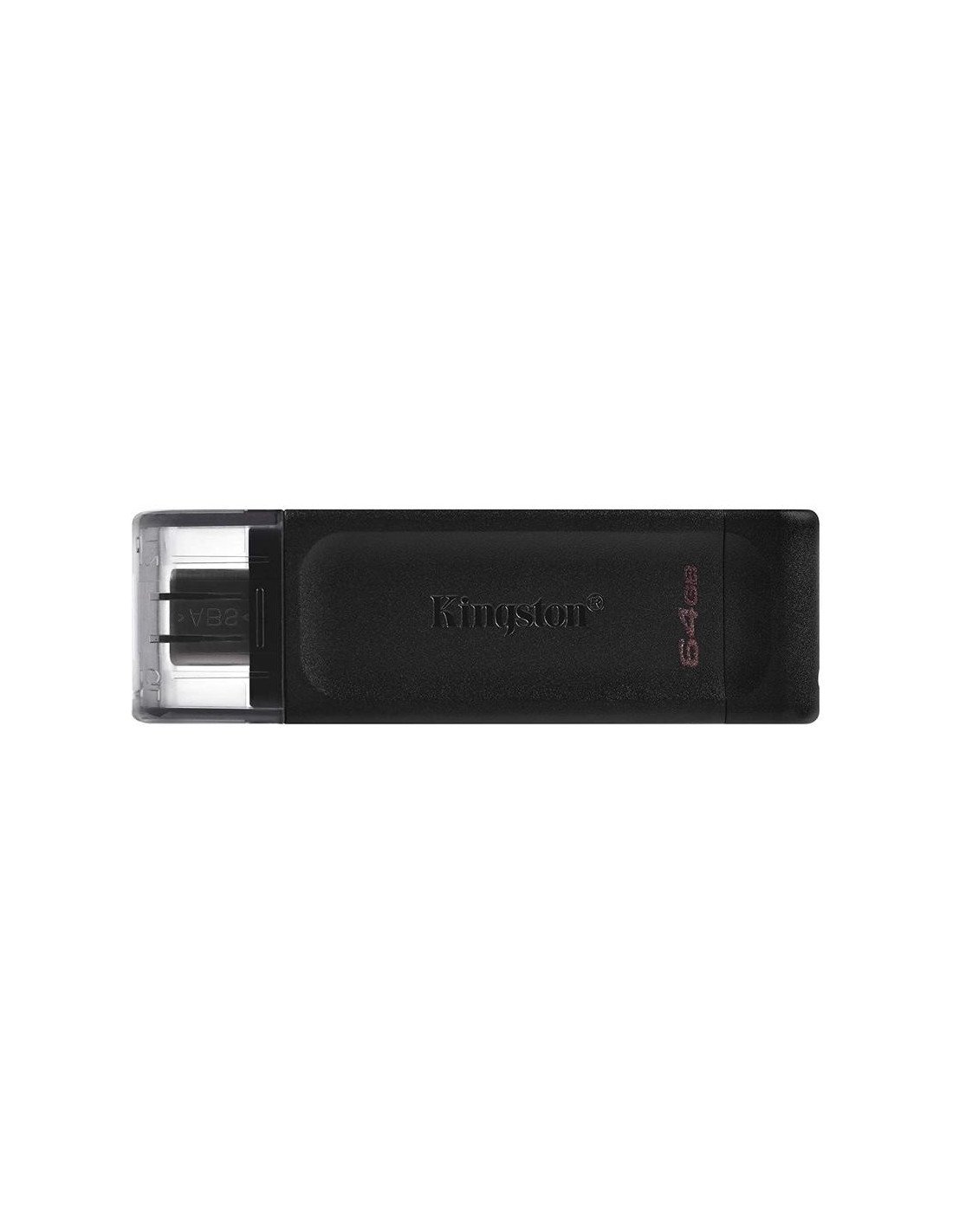PEN DRIVE 64GB KINGSTON USB-C 3.1 BLACK