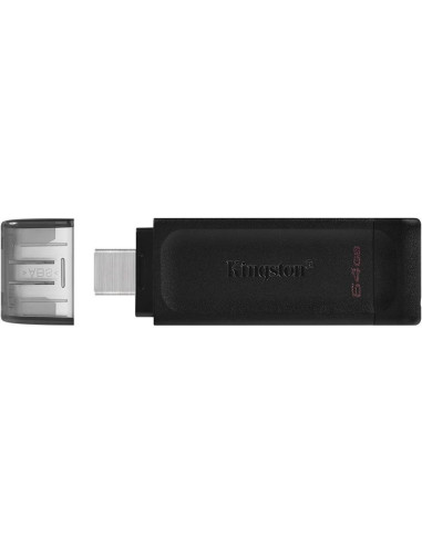 PEN DRIVE 64GB KINGSTON USB-C 3.1 BLACK