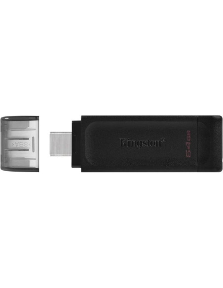 PEN DRIVE 64GB KINGSTON USB-C 3.1 BLACK