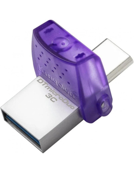 PEN DRIVE 128GB KINGSTON USB-A/USB-C 3.2 PURPLE