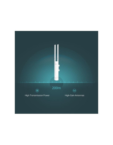 ACCESS POINT TP-LINK OMADA EAP110 WIFI N300 EXTERIOR POE