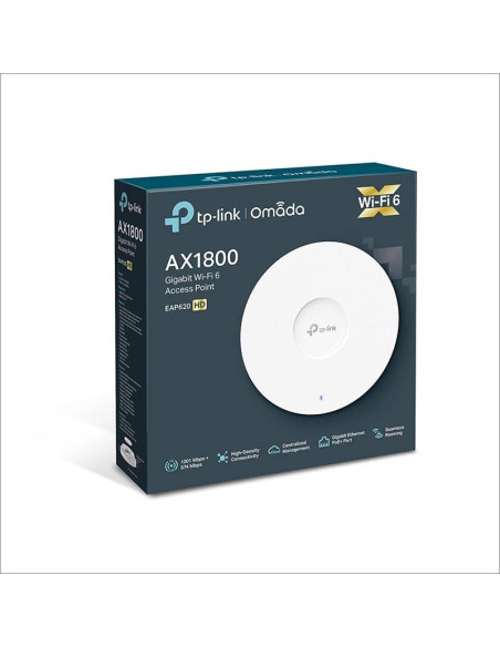 ACCESS POINT TP-LINK OMADA EAP620 HD POE 1800MBIT/S WIFI DUAL BAND