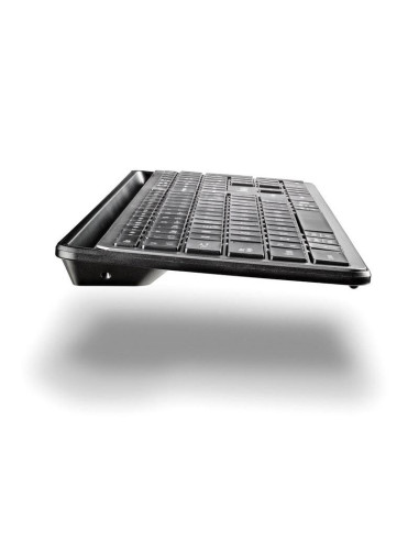 TECLADO + RATON NGS ECLIPSE SLIM SILENT WIRELESS BT MULTI RECARGABLE GREY