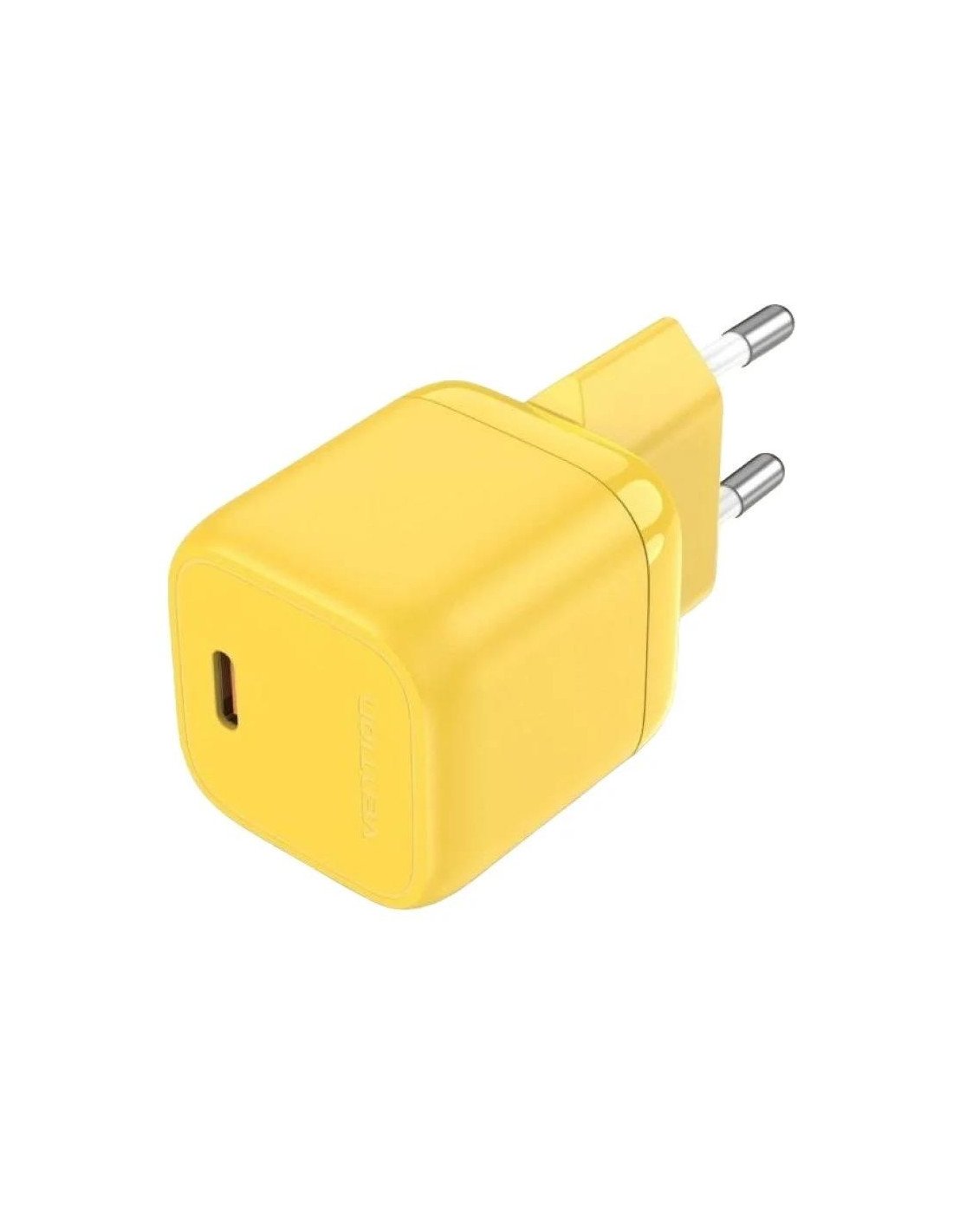 CARGADOR SMARTPHONE/TABLET VENTION FAKY0-EU USB-C 30W YELLOW