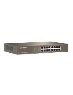 SWITCH IP-COM 16 PUERTOS GIGABIT G1016D METAL 2