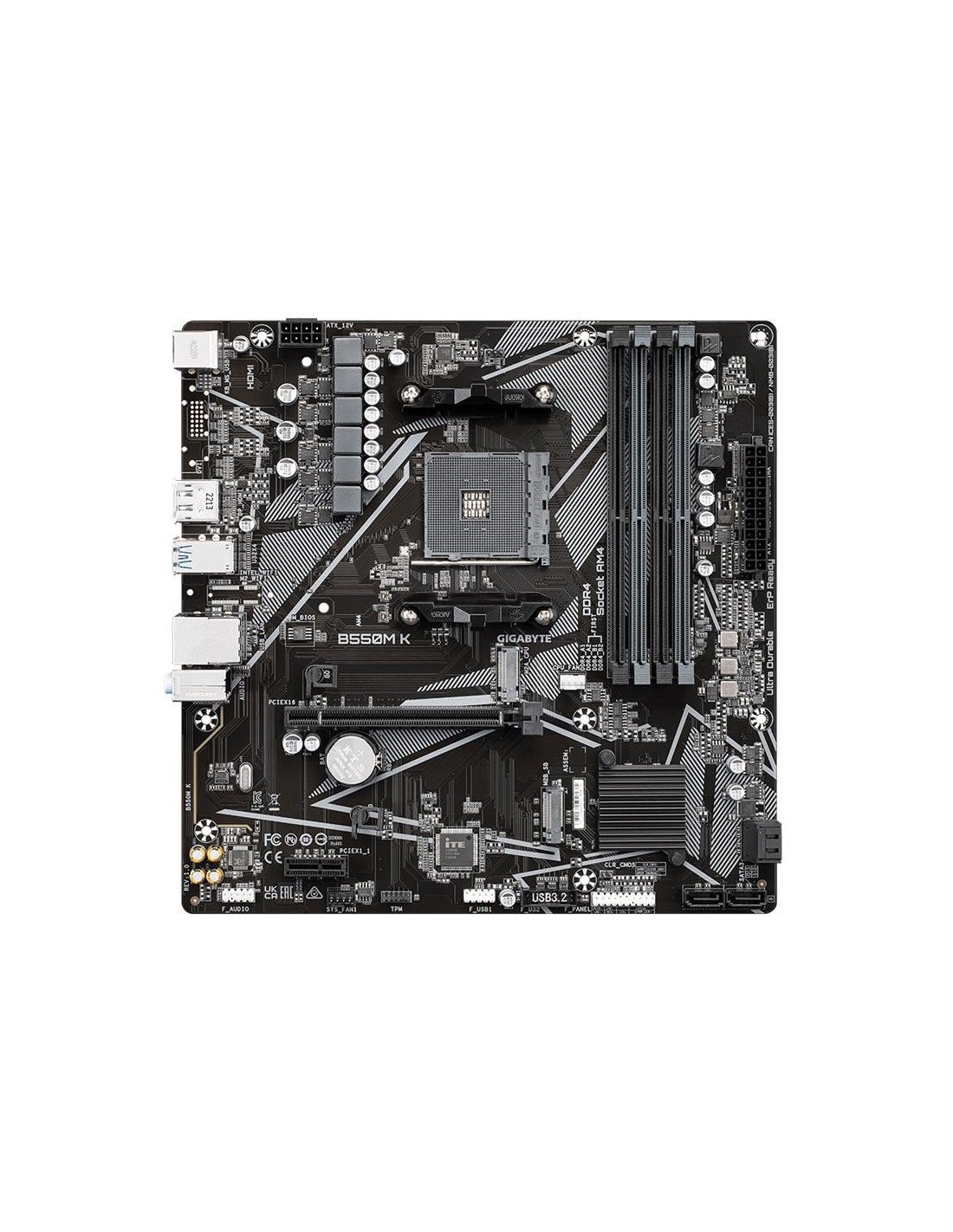 PLACA BASE GIGABYTE GA-B550M-K AMD AM4 HDMI + DP