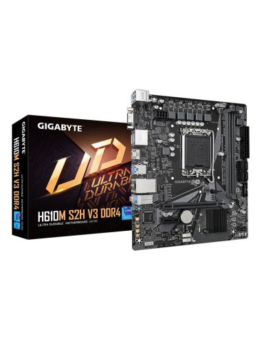 PLACA BASE GIGABYTE GA-H610M-S2H DDR4 VGA + HDMI + DP