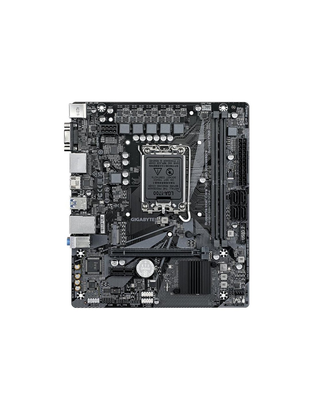 PLACA BASE GIGABYTE GA-H610M-S2H DDR4 VGA + HDMI + DP