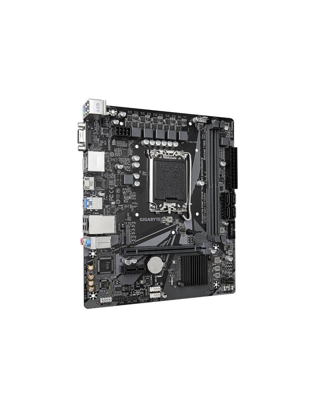 PLACA BASE GIGABYTE GA-H610M-S2H DDR4 VGA + HDMI + DP