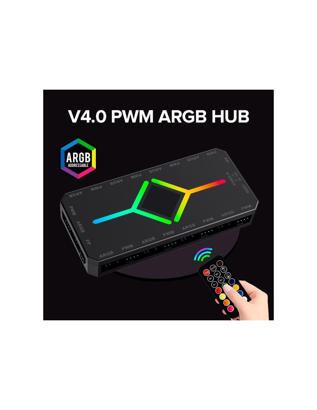 CONTROLADORA GM ARGB + MANDO