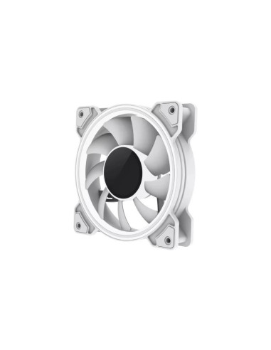 VENTILADOR GM 12CM ADICIONAL GAMING CHASIS ARGB DUAL INFINITY SILENC WHITE